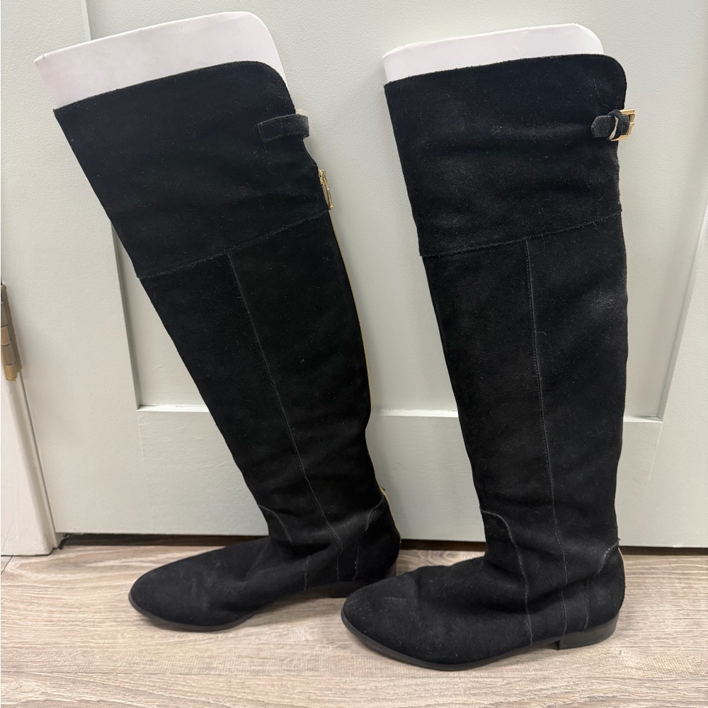Charles By Charles David Black Knee-High Boots - Picture 2 of 5
